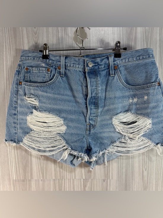 Levi's Pants - Levis 501 Women’s 34 High Rise Cut-Off Distressed Daisy Dukes Denim Jean Shorts